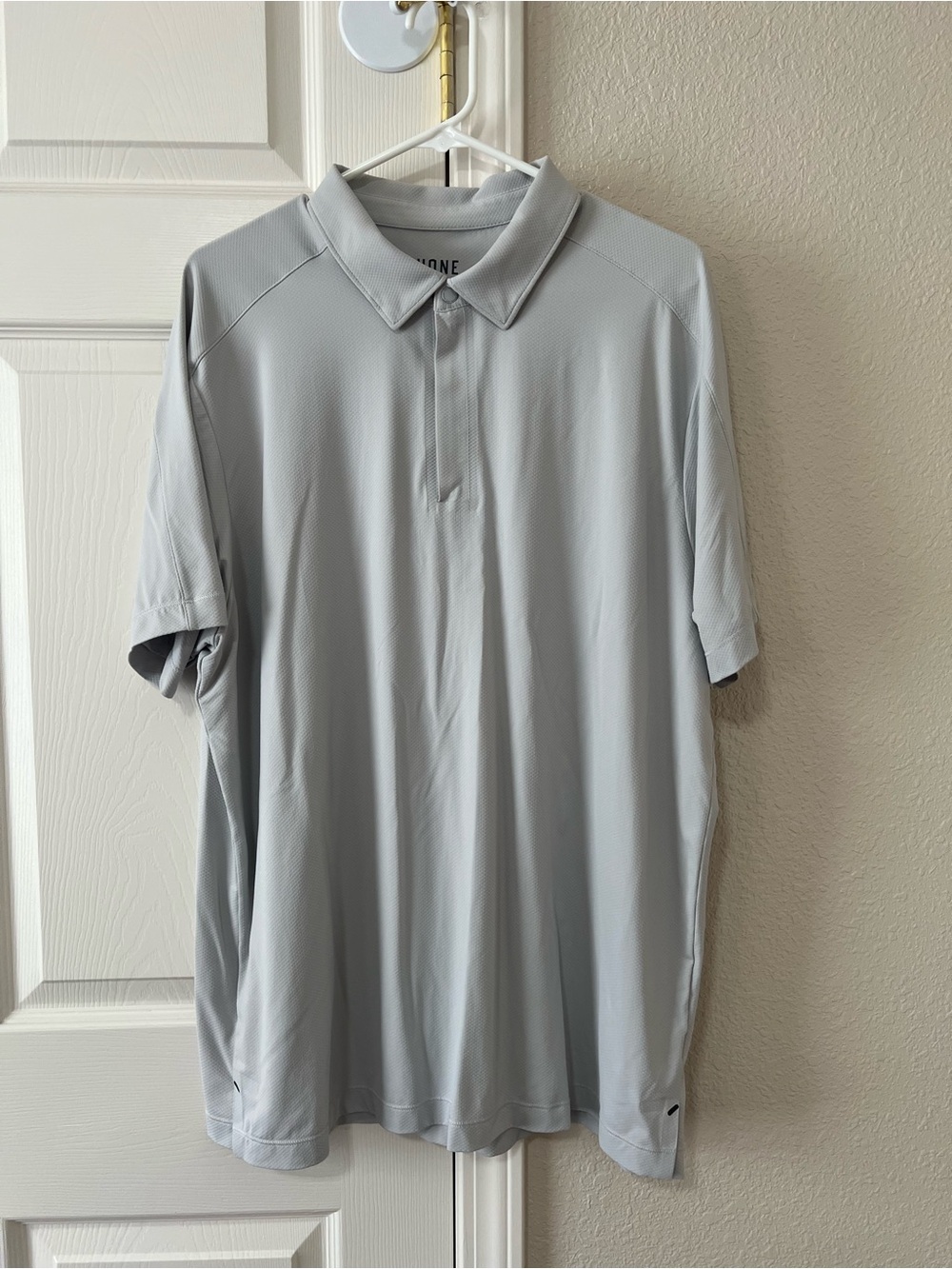 Rhone Momentum Tech Gray Performance Polo Mens XL Style 101711